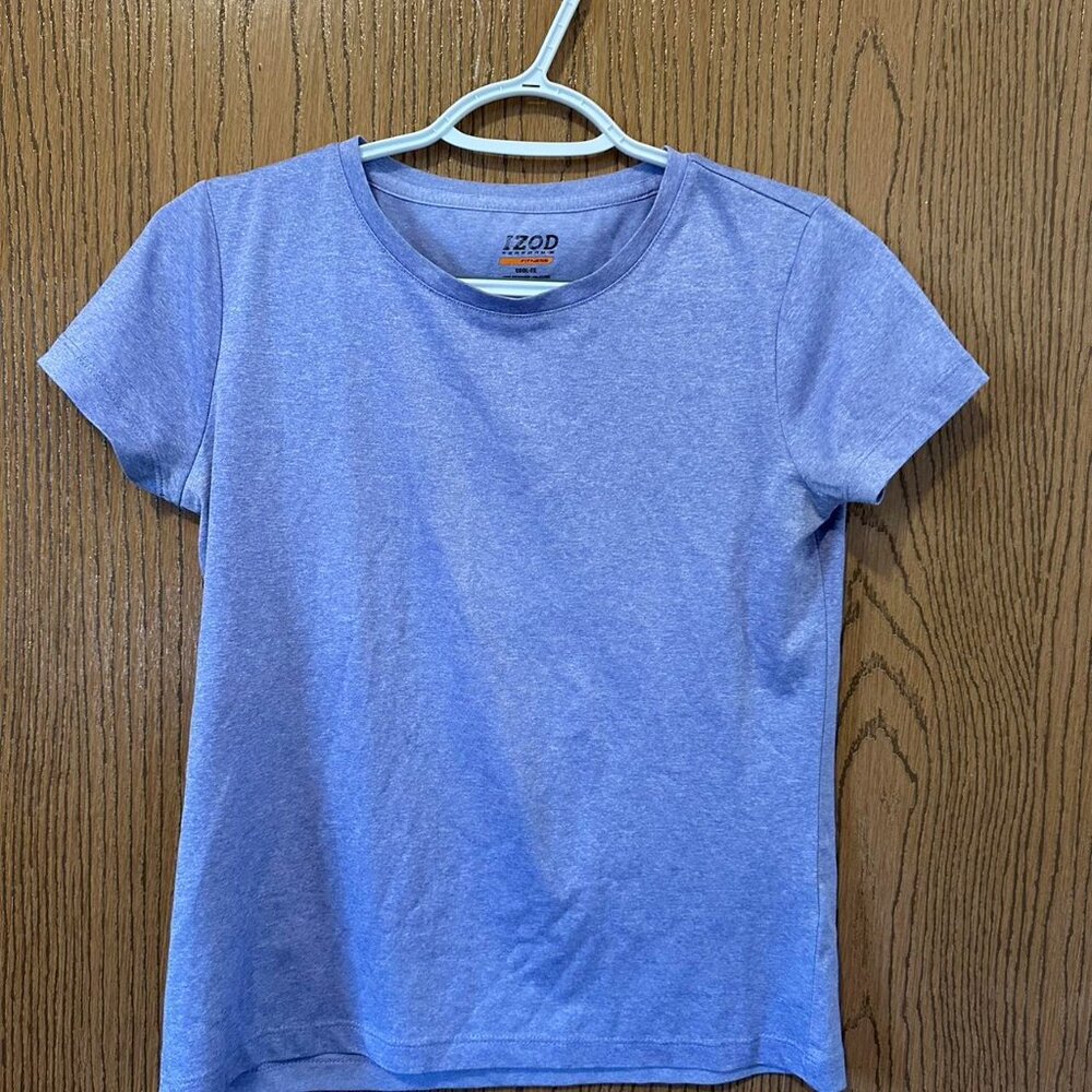 Blue Izod short sleeve tee